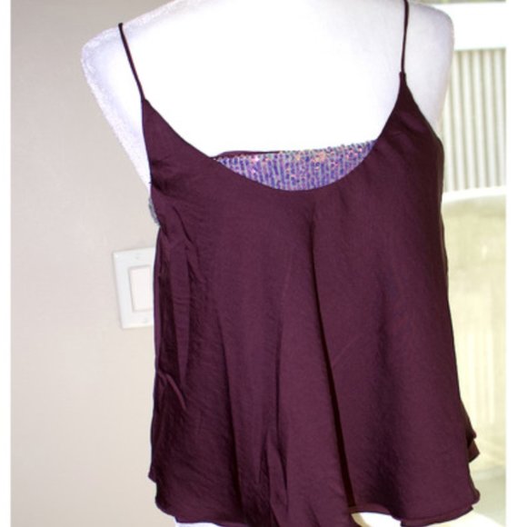 FREE PEOPLE camisole with sequins -NWT - Picture 2 of 4